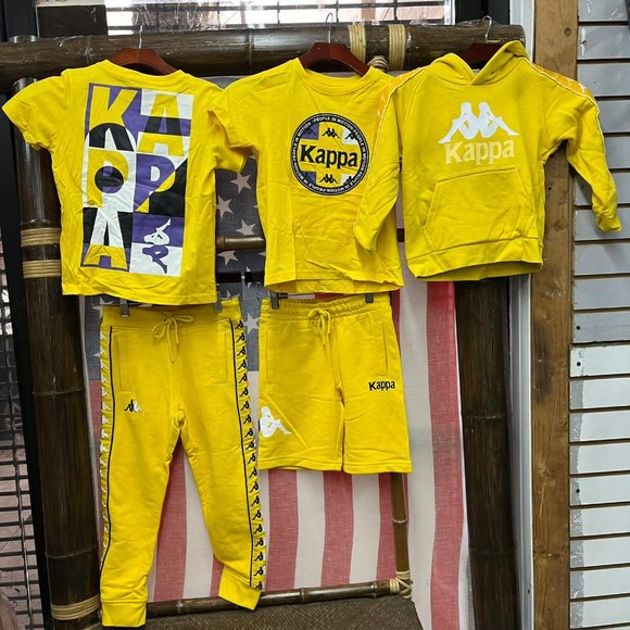 Kappa Other - NWOT Kappa 5pc bundle 2 T-shirt 1 hoodie 1 short 1 trouser set